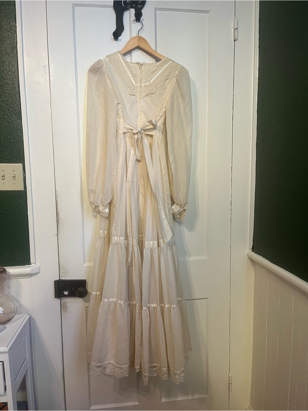 Vintage 1970s Gunne Sax Dress - Picture 7 of 8